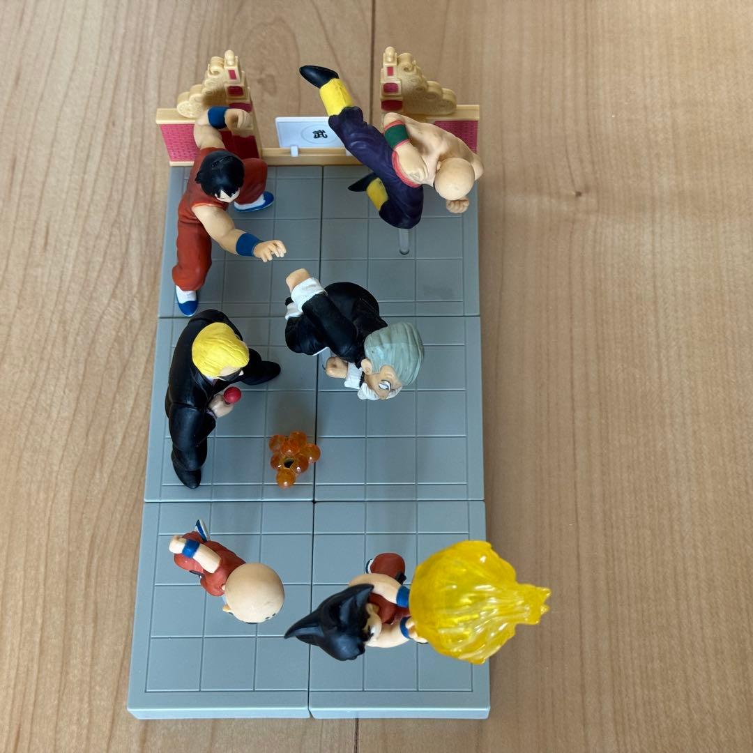ドラゴンボール アクションフィギュアセット　天下一武道会　ジオラマ