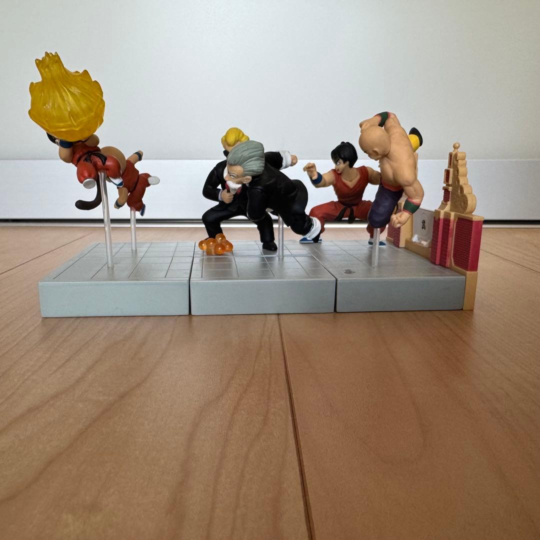 ドラゴンボール アクションフィギュアセット　天下一武道会　ジオラマ