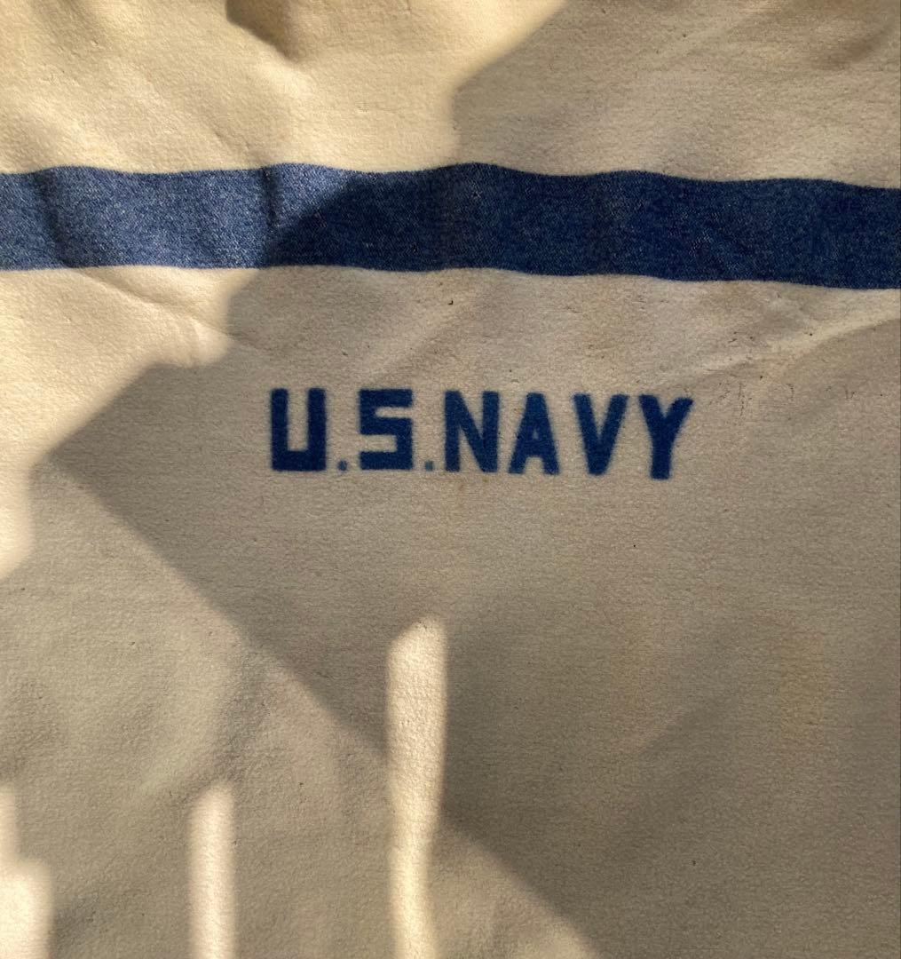 50' U.S.NAVYオリジナルウールブランケット ミリタリー放出品 米海軍