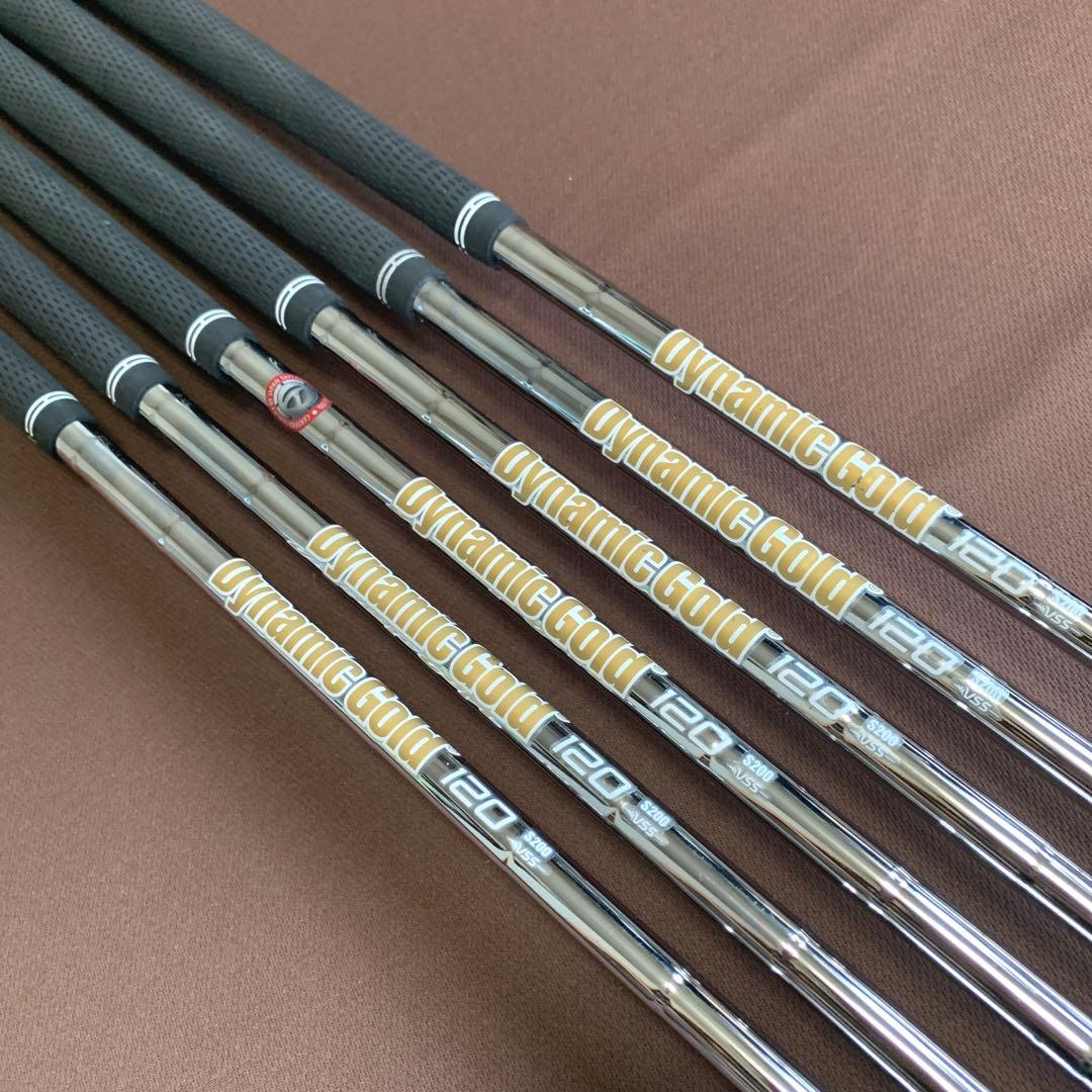 人気‼️ P790 5-PW DG120 S200 vss 6本テーラーメイド