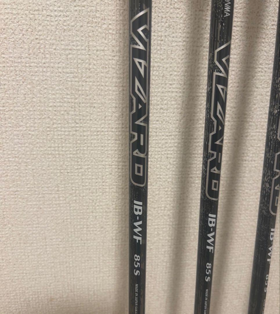 HONMA VIZARD IB:WF 85S カーボンシャフト 6本セット