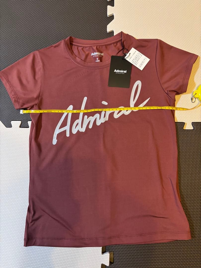 Admiral バーガンディ Tシャツ Sサイズ