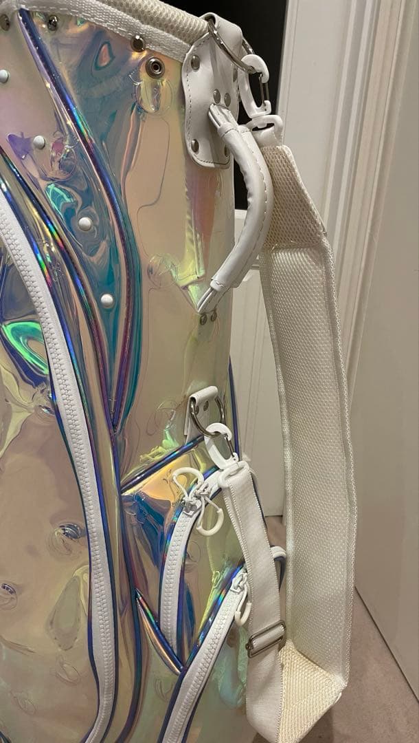 yuki様【お値下げ】HONMA ホンマ　レインボー　透明 キャディバッグ
