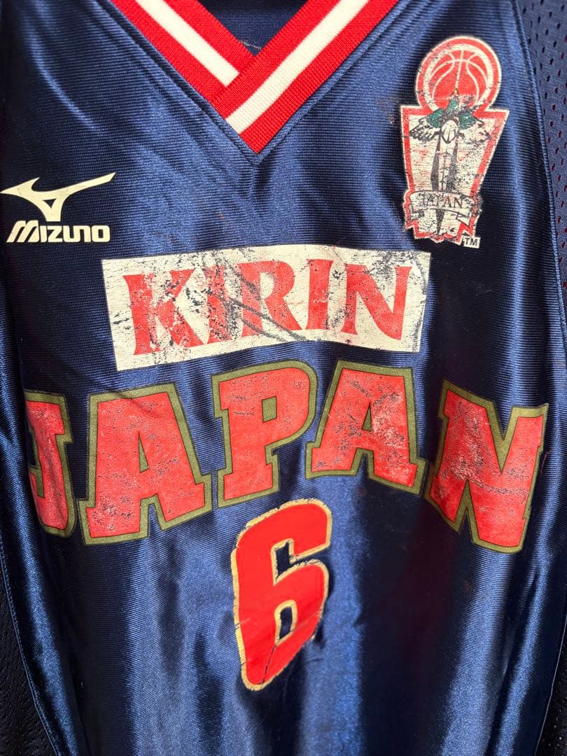 日本代表ユニフォーム　田臥勇太選手　栃木ブレックス　Bリーグ