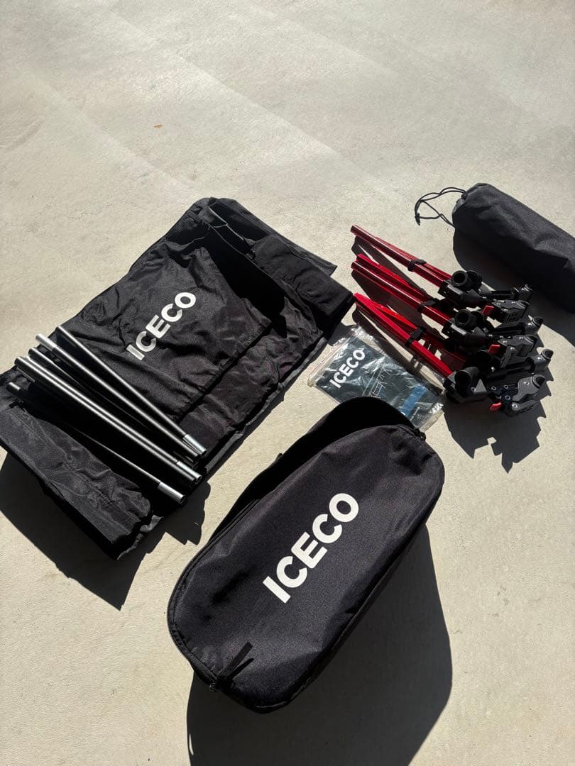 Iceco 2way キャンプ コット ワイドタイプ ペアセット