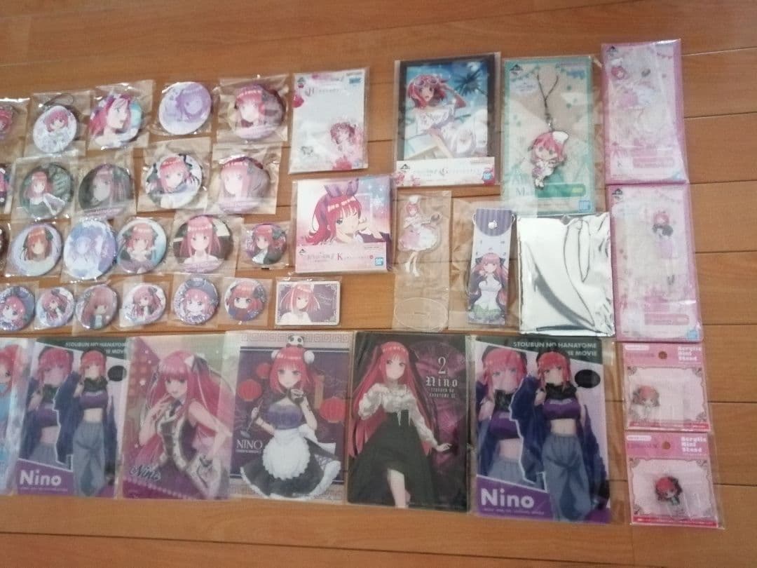 五等分の花嫁 中野二乃 グッズ まとめ売り アクスタ ラバスト 色々セット