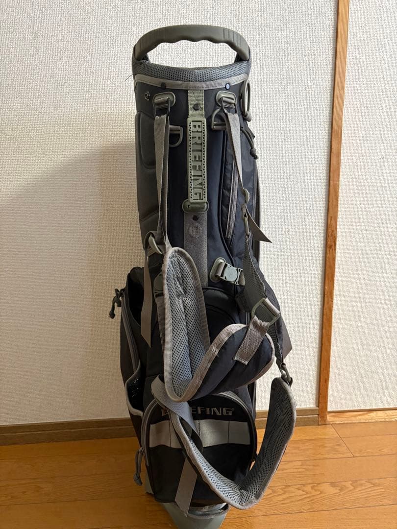 BRIEFING キャディバッグ CR-4#02 XP WOLF GRAY