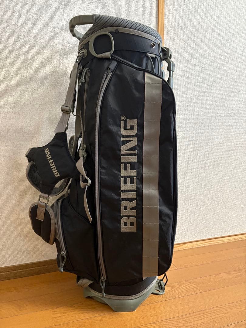 BRIEFING キャディバッグ CR-4#02 XP WOLF GRAY