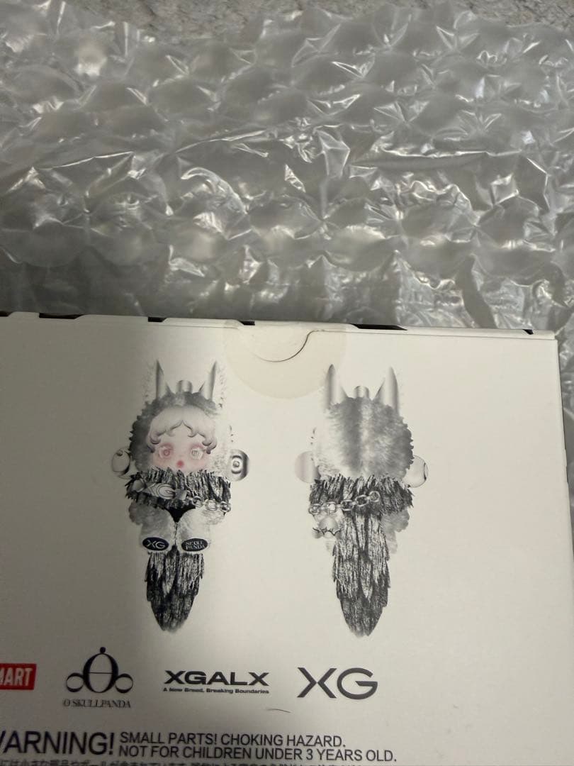 【 XG】SKULL PANDA ぬいぐるみペンダント　日本限定