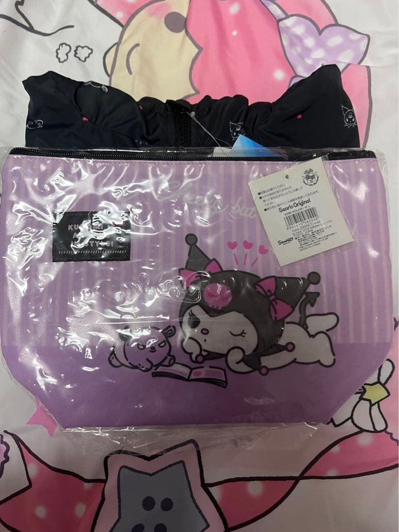 サンリオ クロミ ウィンドブレーカ M～Lサイズ ＆ ポーチセット