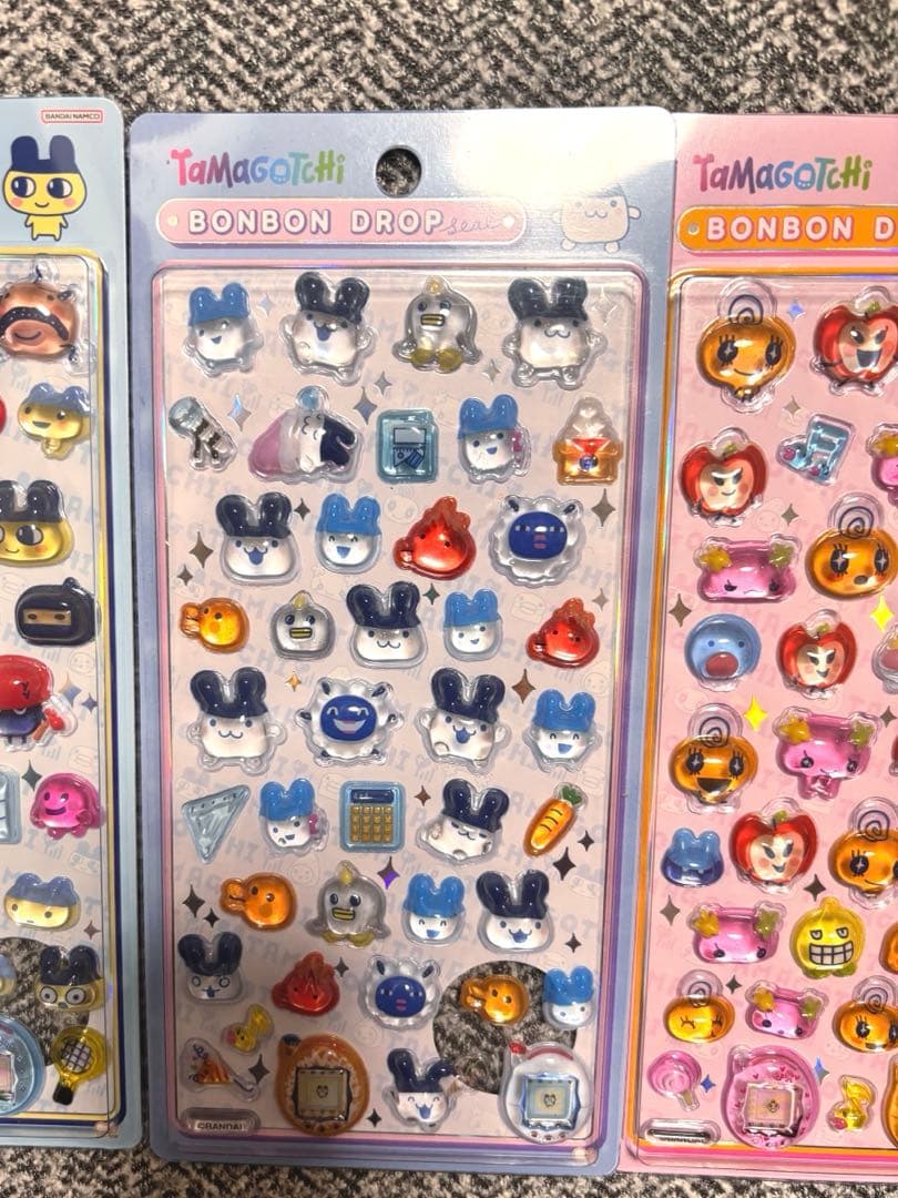 ボンボンドロップシール　たまごっち4枚セット　正規品