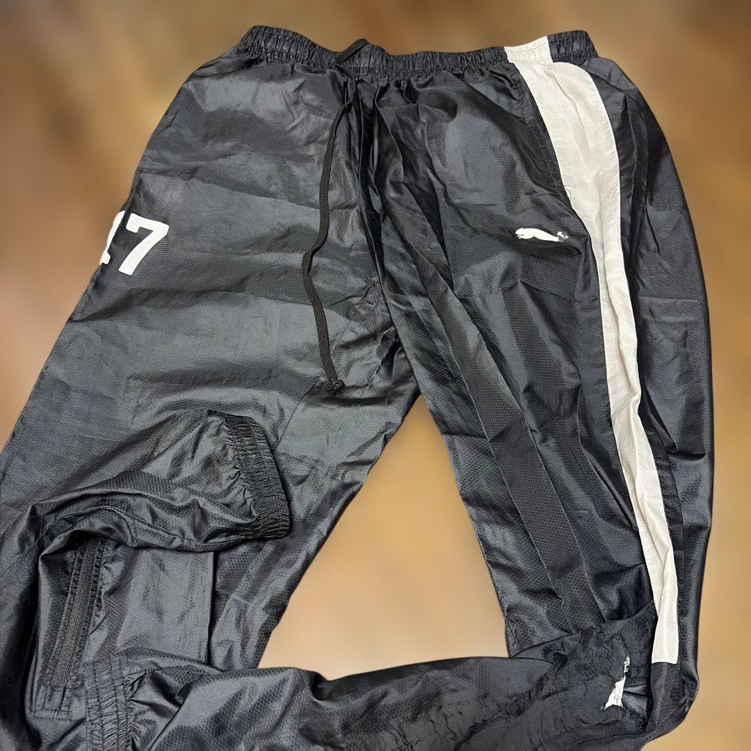 《訳あり》PUMA 黒 長袖ピステ上下
