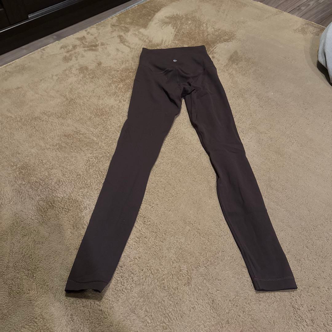 Lululemon ダークブラウン レギンス