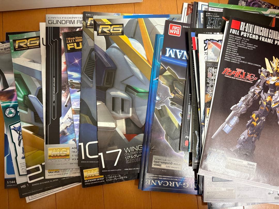 ガンプラ　ジャンク　まとめ売り　MG HG RG プラモデル　ガンダム