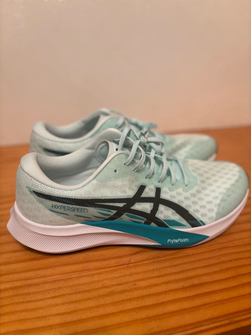【新品・未使用品】asics ハイパースピード4 ライトブルー 27.5㎝
