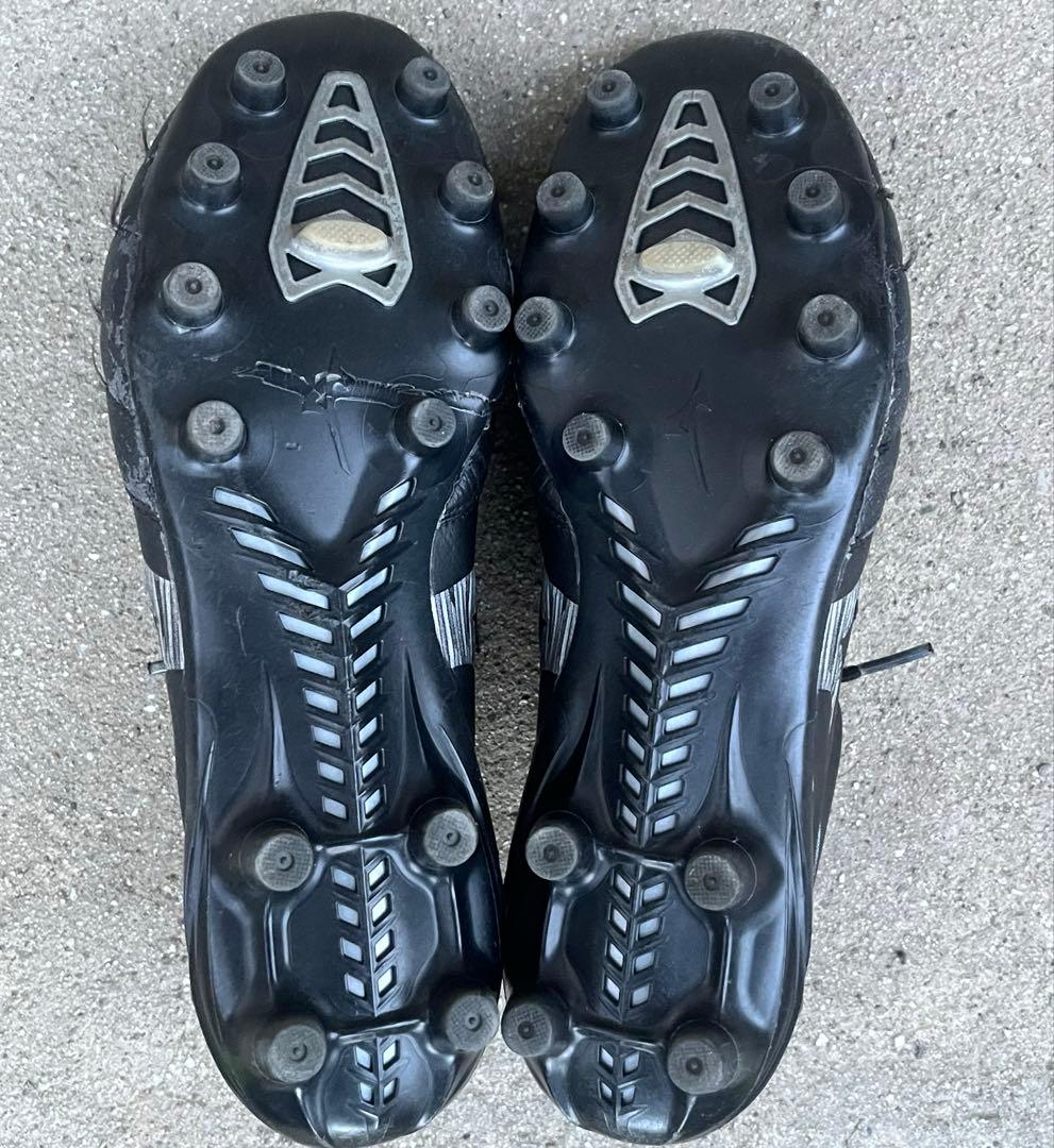 Mizuno モレリア ブラック スパイクシューズ　26.5