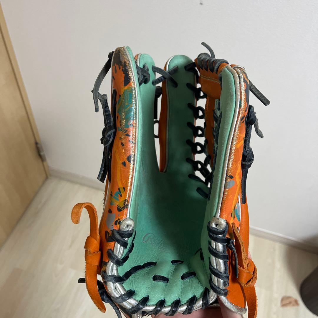 左投げ用　外野手用　ローリングス　軟式　早い者勝ち