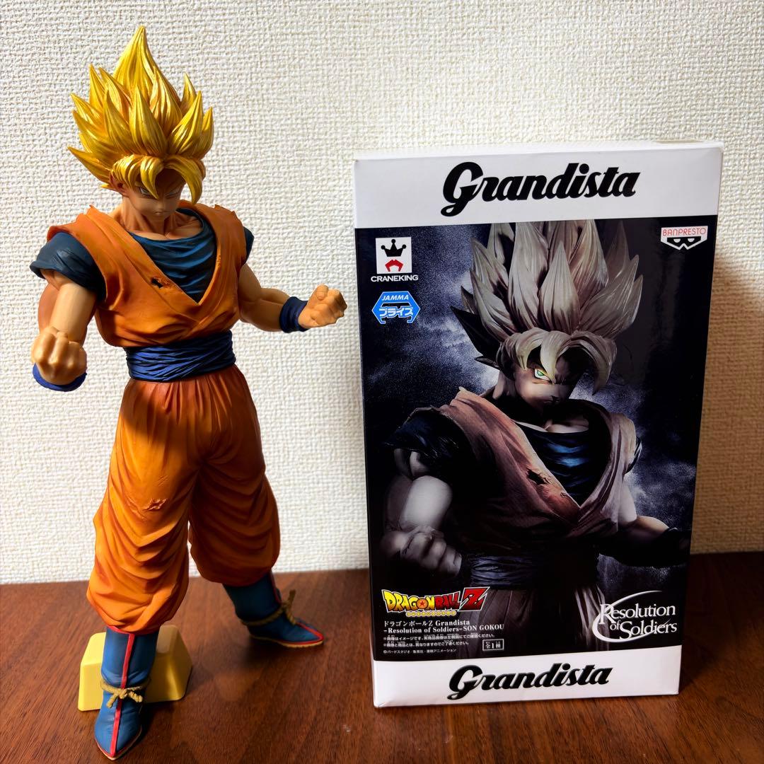 ドラゴンボールZ ベジータ　孫悟空Grandista フィギュア