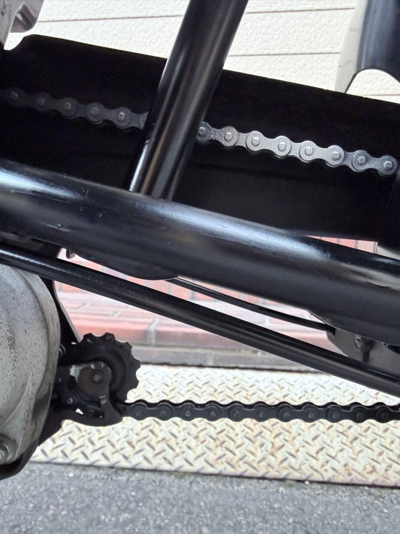 子供乗せ　3人　パナソニック　電動アシスト自転車 チャイルドシート付き ブラック