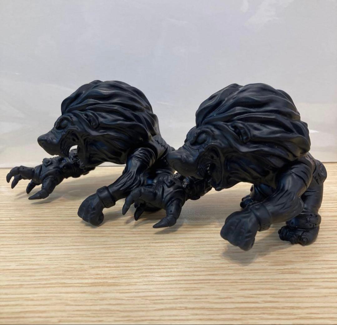 【ソフビ】獅子雄 ブラック素体 1体