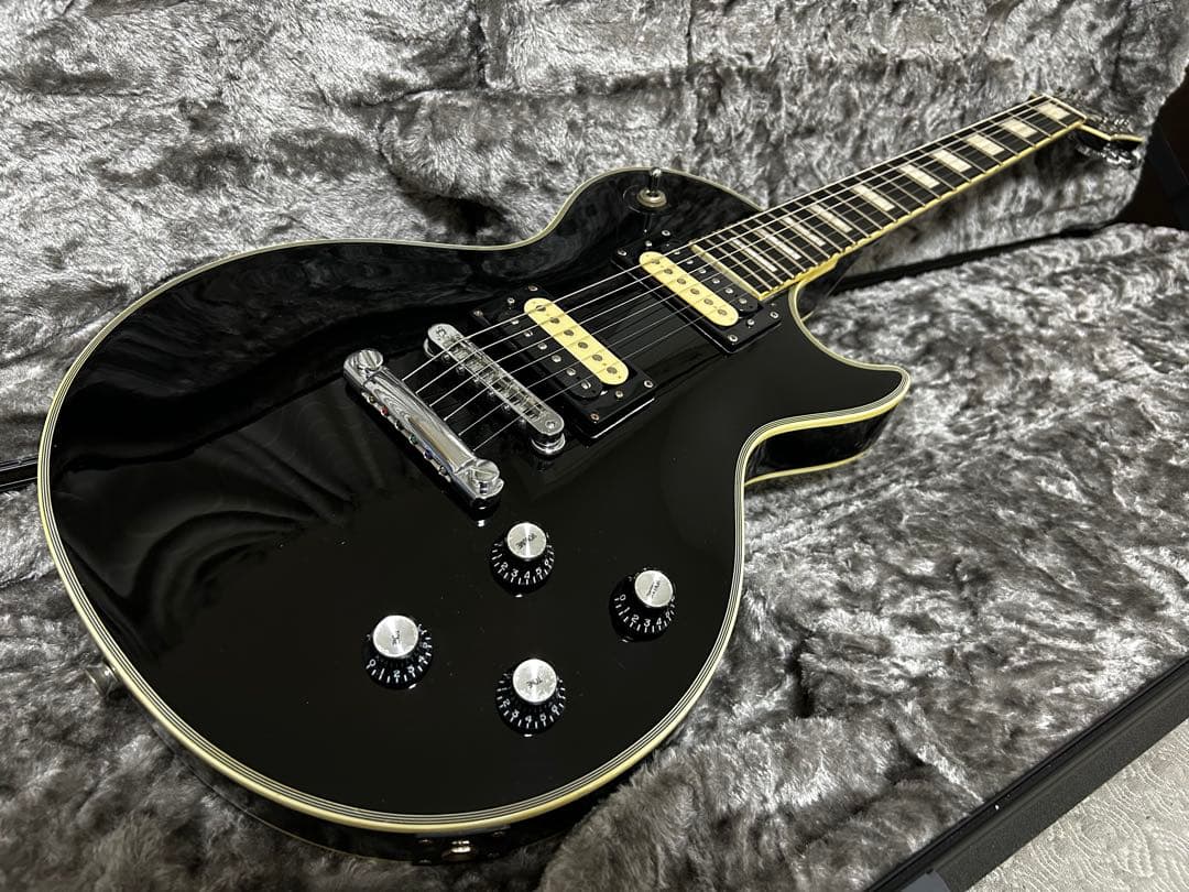 Burny レスポール　極上品　指板ブラック化