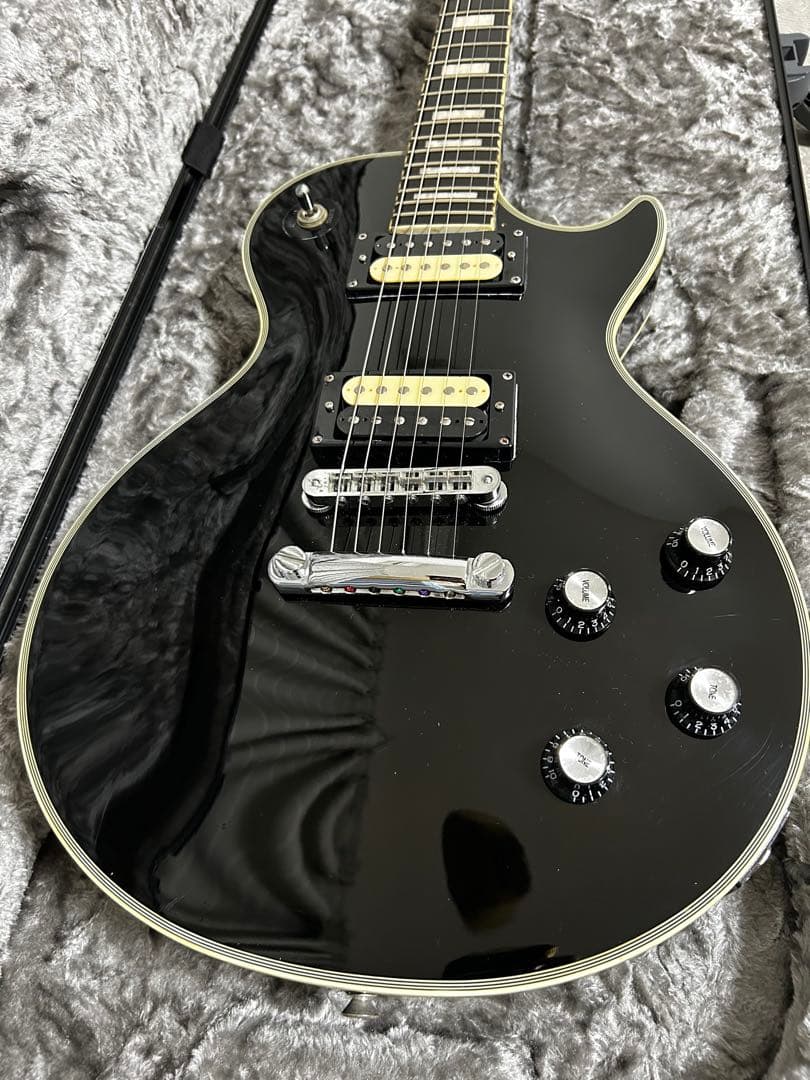 Burny レスポール　極上品　指板ブラック化