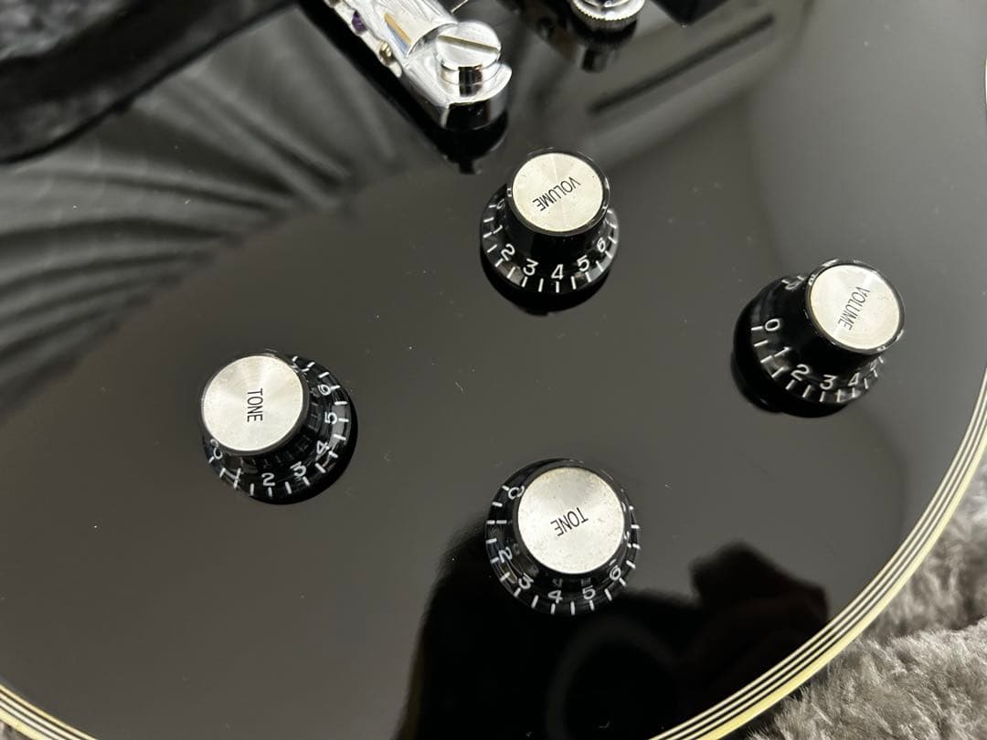 Burny レスポール　極上品　指板ブラック化