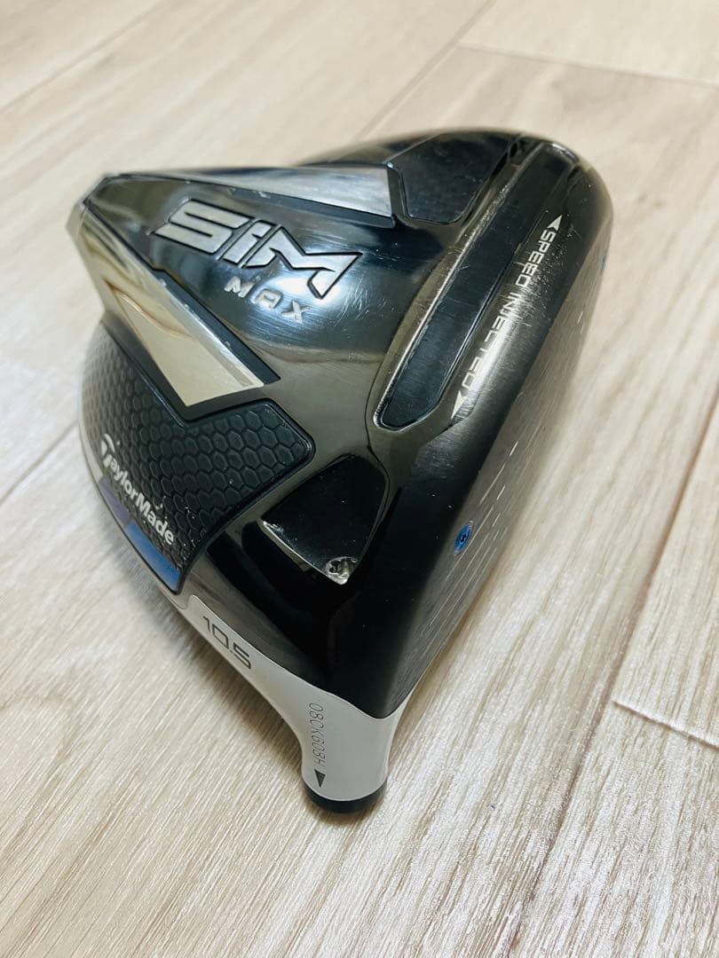 TaylorMade SIM MAX ドライバーヘッド&カバー　10.5°