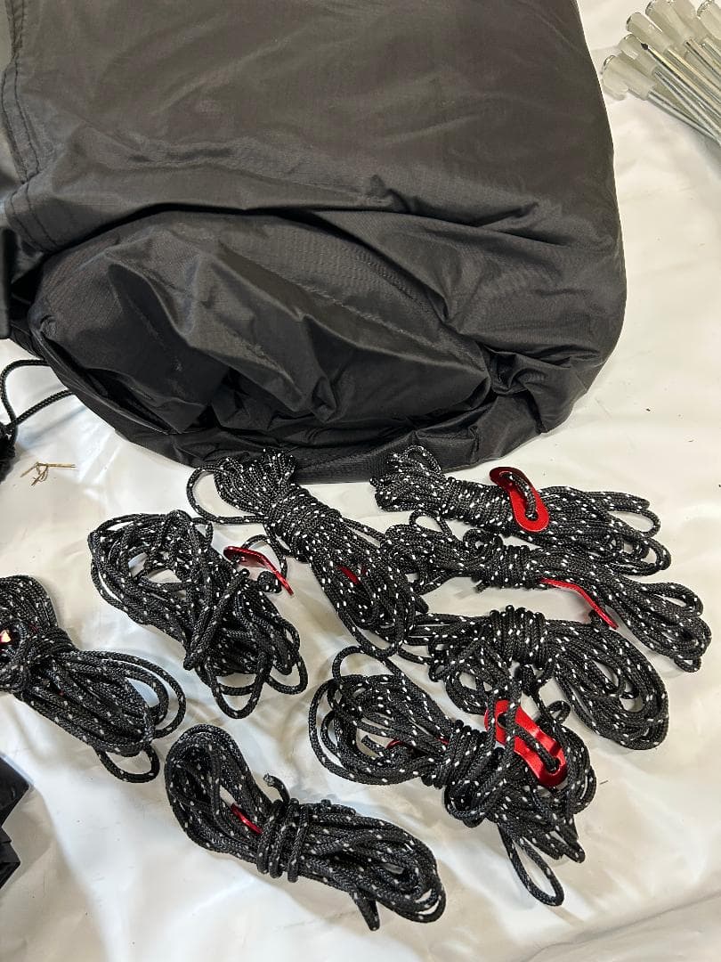 H-①【訳ありUSED】G-tent-M200 ドームテント 4-6人用 黒