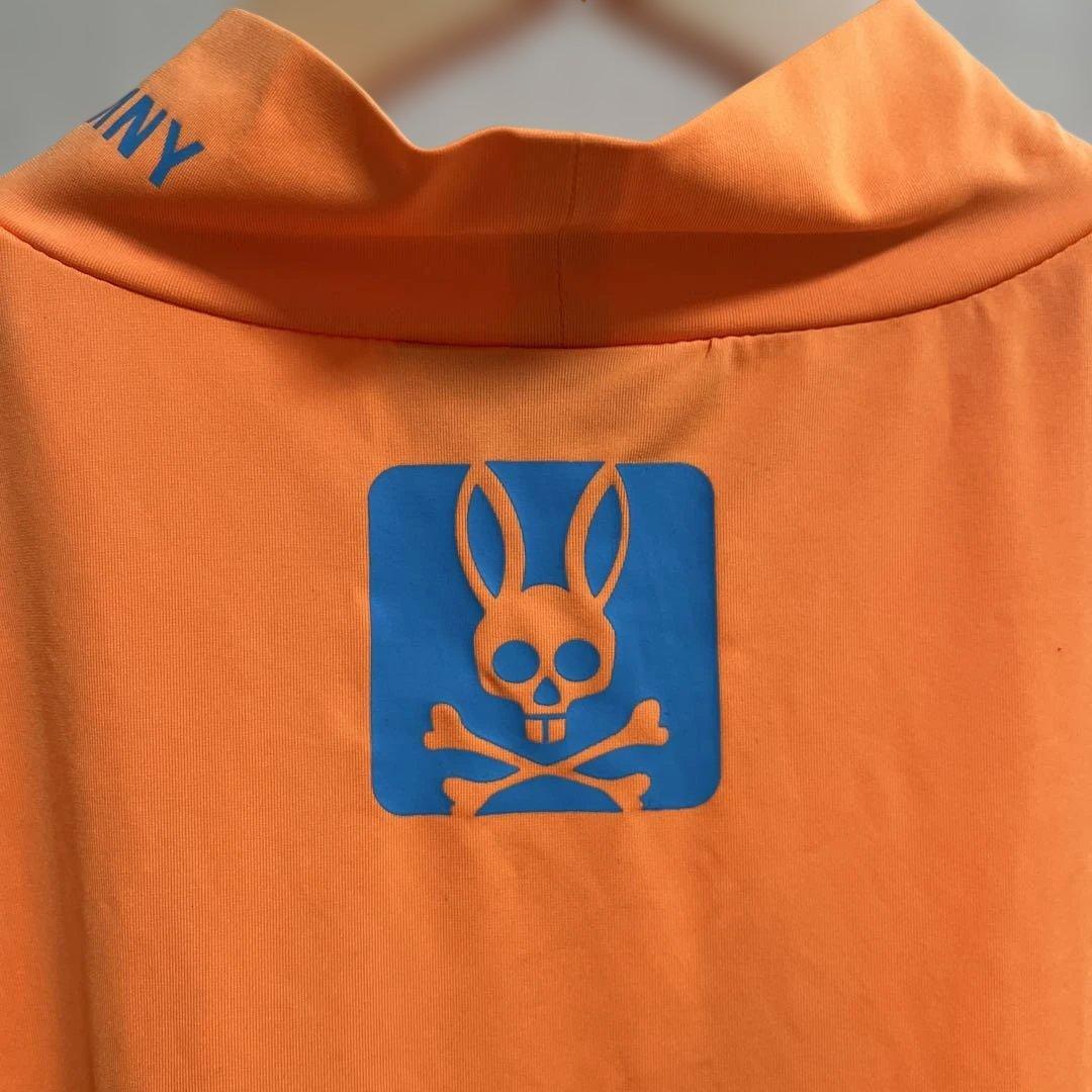 PSYCHO BUNNY サイコバニー　メンズ　ゴルフ　モックネック　半袖　XL