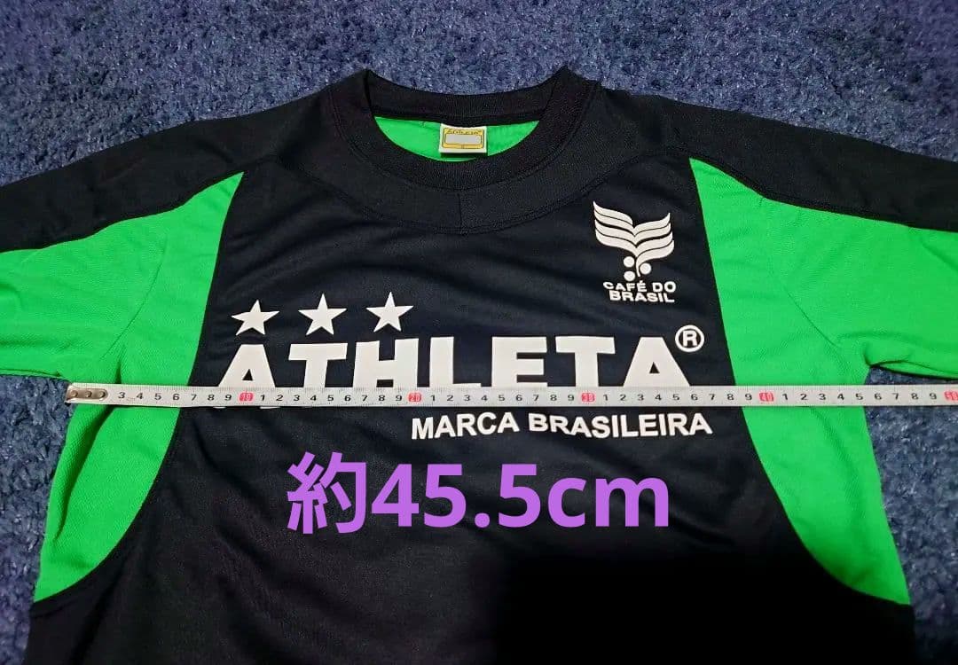 値引き☆新品☆ATHLETA 練習着 上下セット Sサイズ 長袖＆ハーフパンツ
