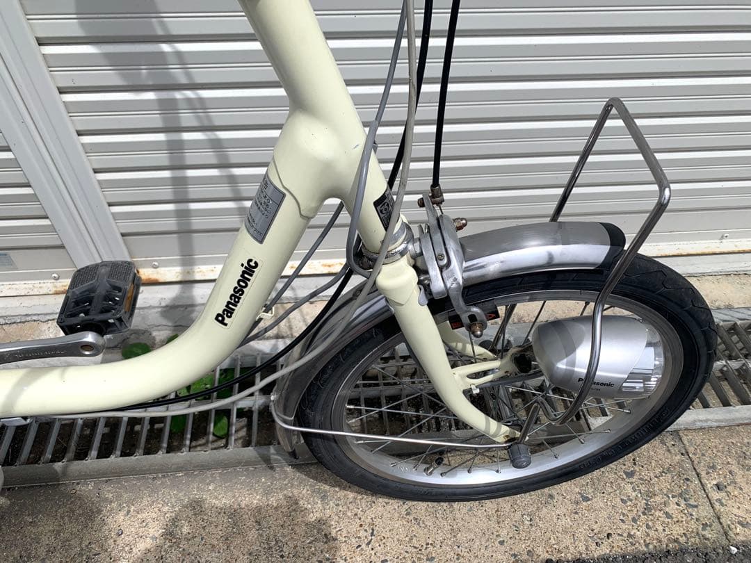 送料無料 Panasonic電動三輪自転車 8.9Ah 長押し4点灯 動作確認済