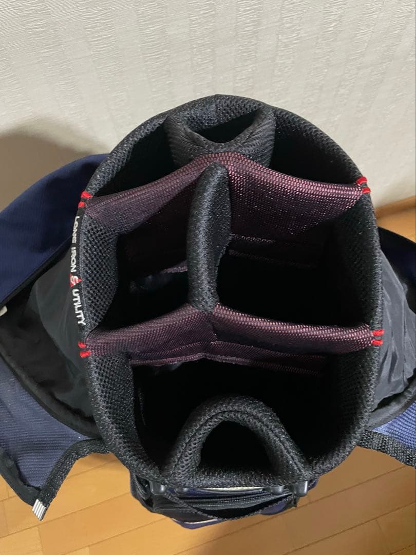 Mizuno ネイビー キャディバッグ