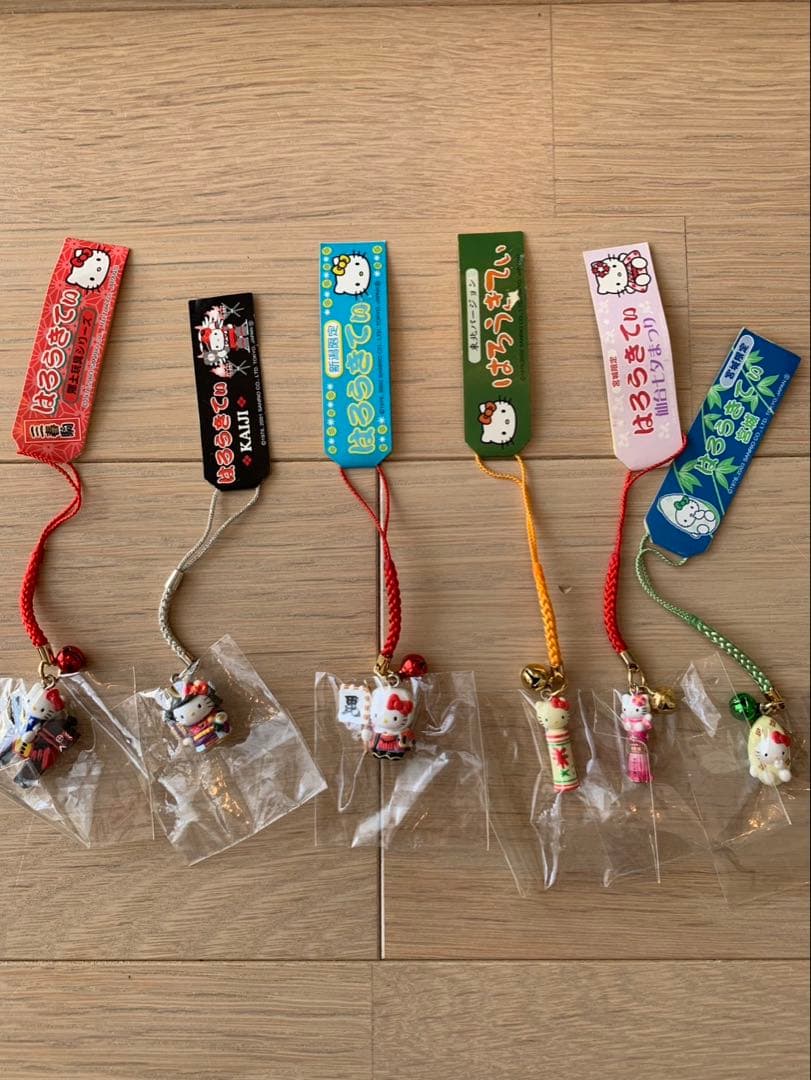【まとめ売り】ご当地キティ　ご当地限定　根付　18種セット　第一弾