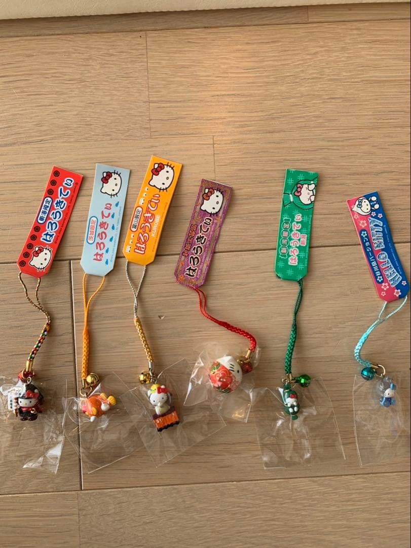 【まとめ売り】ご当地キティ　ご当地限定　根付　18種セット　第一弾