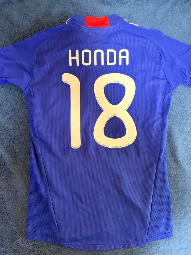 【貴重/正規品】本田圭佑　デンマーク戦　選手着用モデル　日本代表ユニフォーム