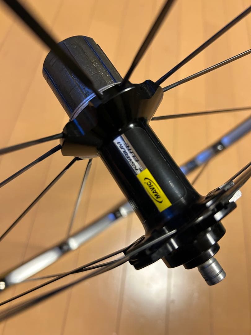 【美品】マビック MAViC キシリウムエリート前後クリンチャー シマノフリー