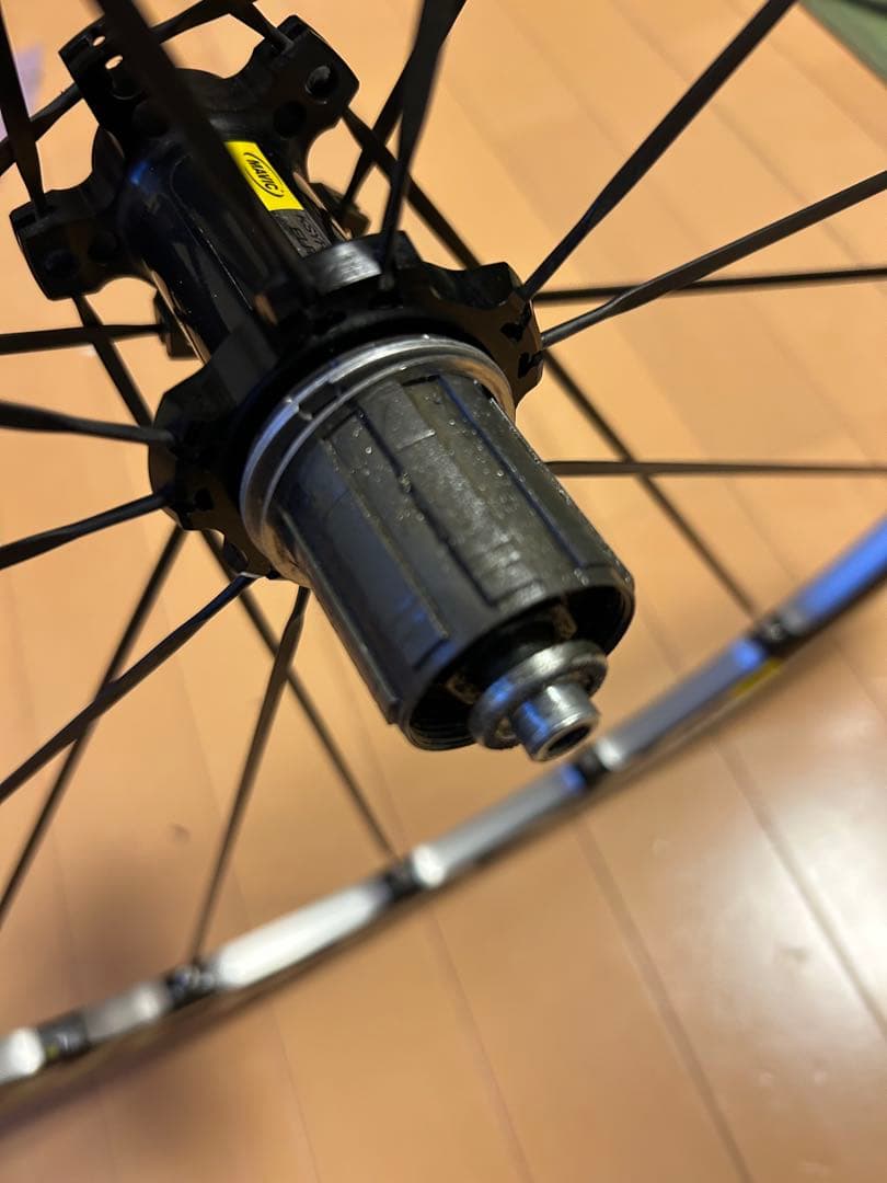 【美品】マビック MAViC キシリウムエリート前後クリンチャー シマノフリー