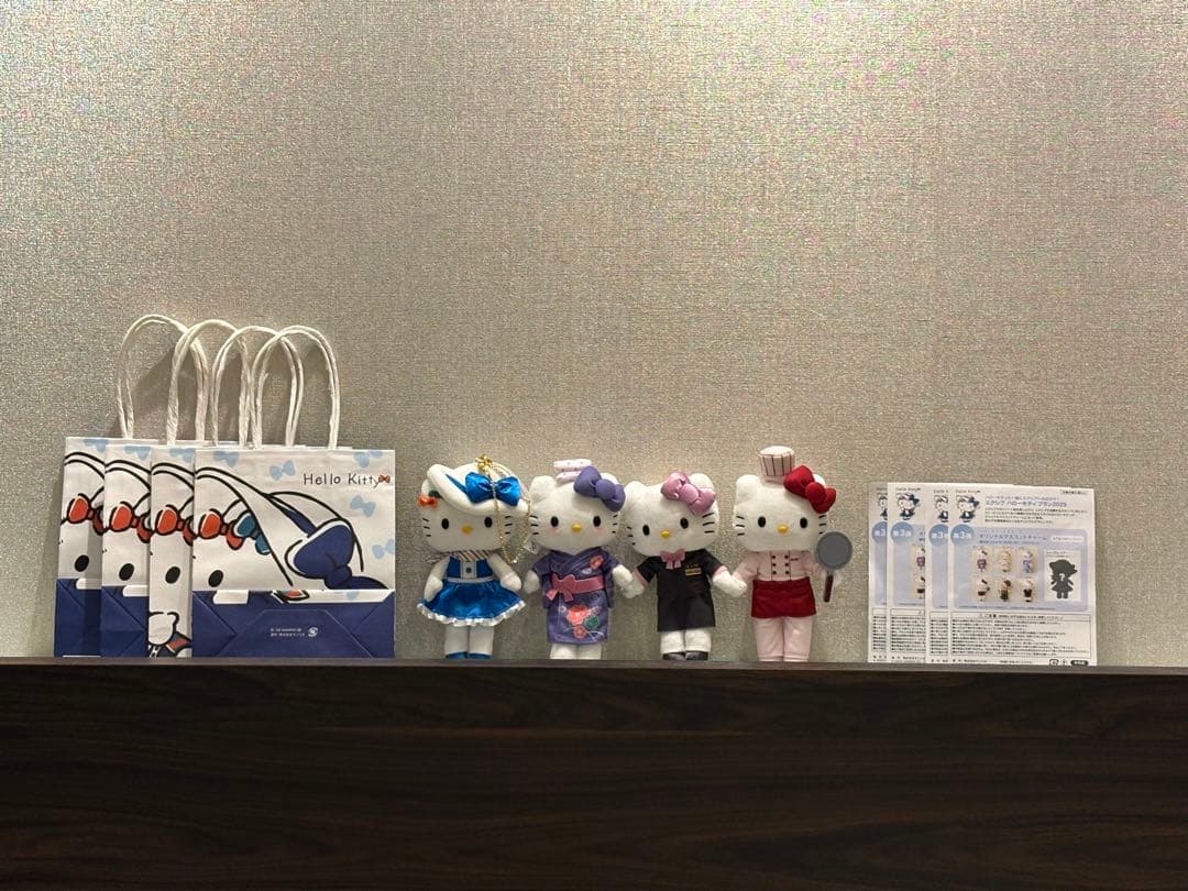 【非売品 シークレット入り】エクシブ限定ハローキティ4体セット ２０２５ 第3弾