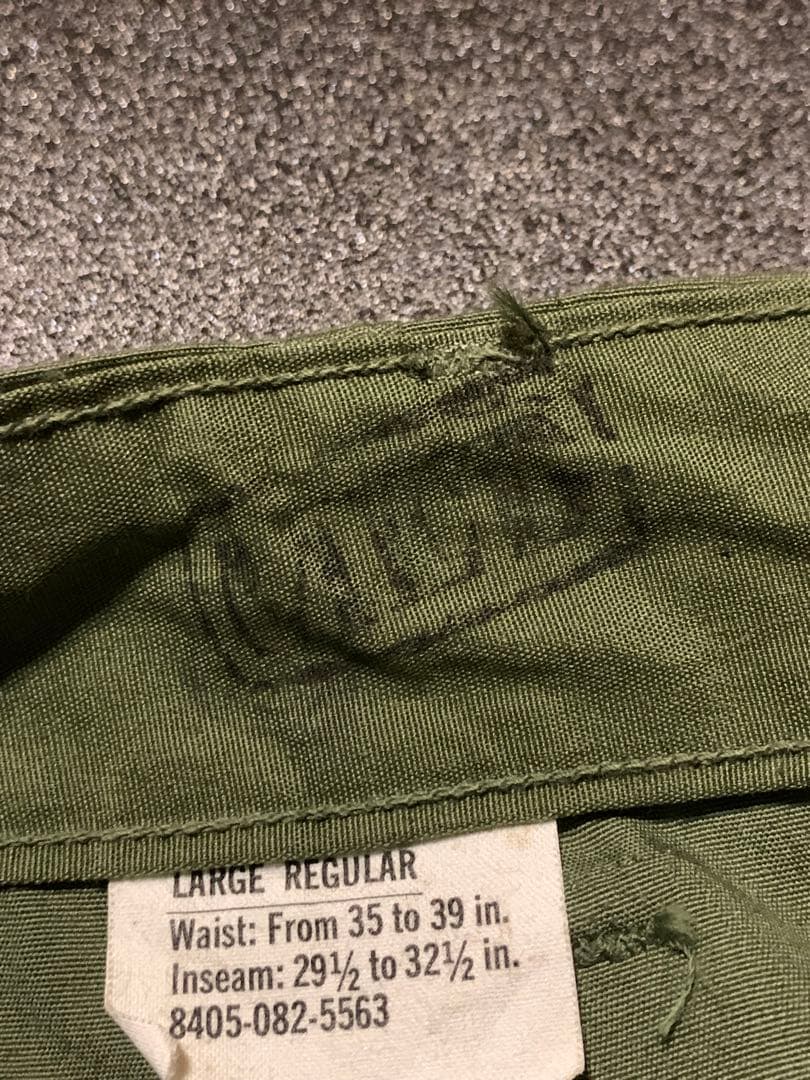 米軍放出品 60s ヴィンテージ ジャングルファティーグパンツ アメリカ軍 US