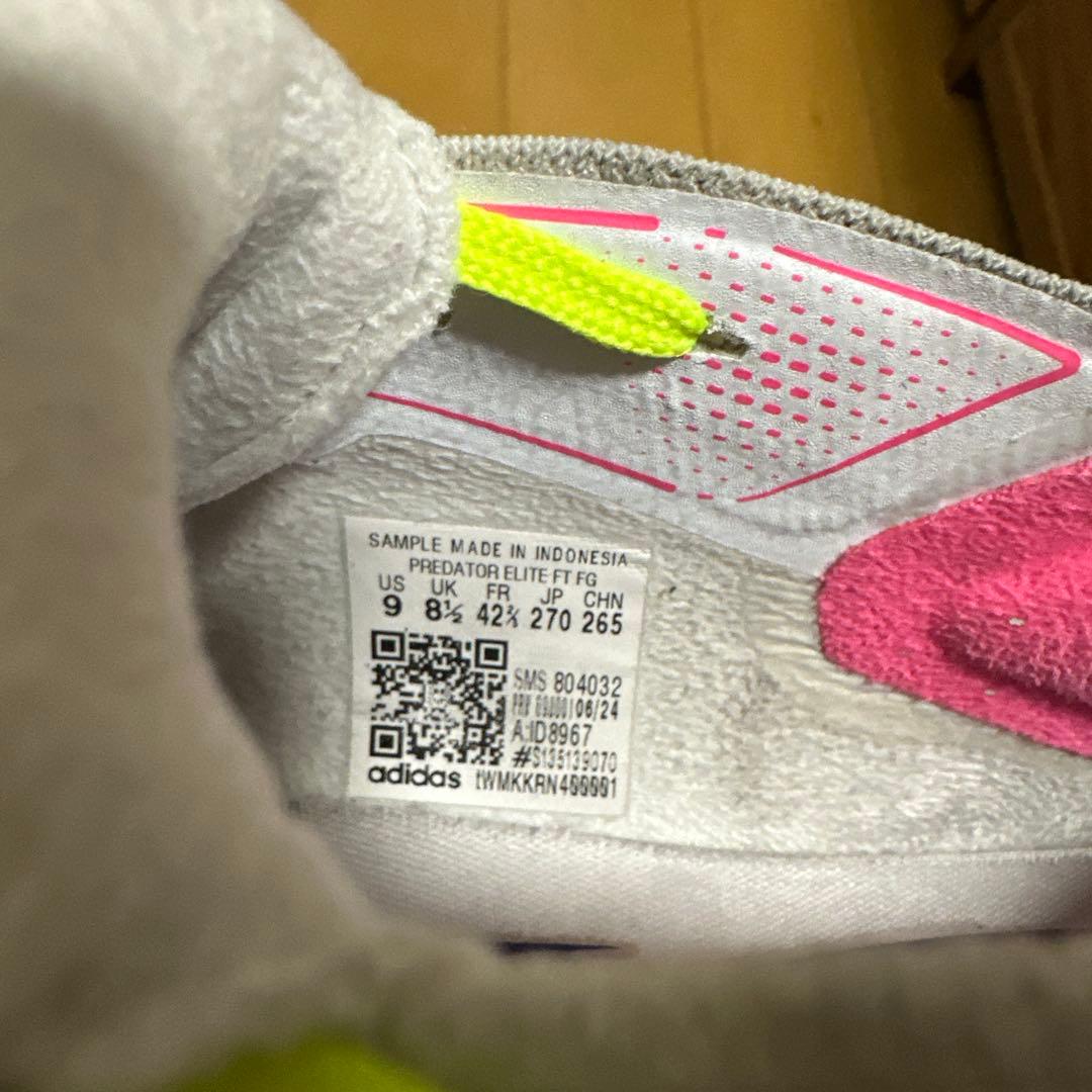 adidas プレデター エリートFT FG 27.0cm
