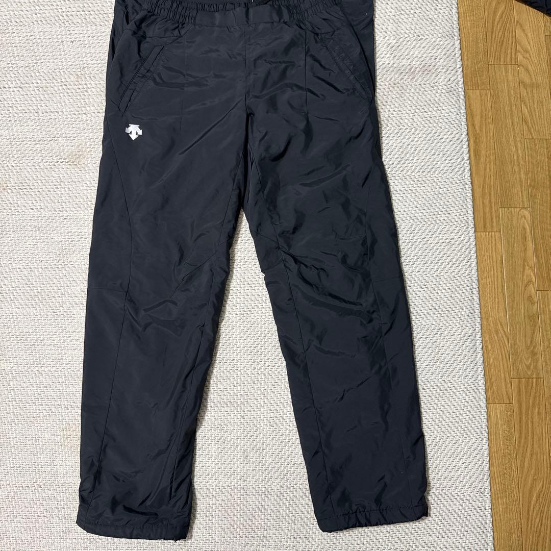 『 値下げ交渉あり』DESCENTE ジャージ上下セット 黒 L