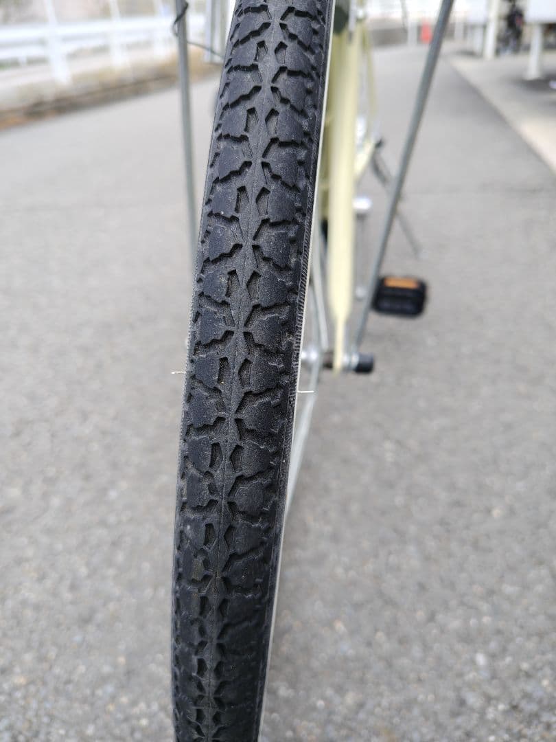 【美品】子供用22インチ自転車/アサヒ/ホワイト（愛媛県東予地方で受け渡し対応）