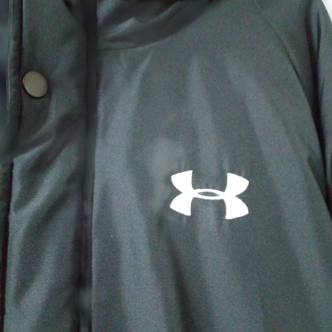 Under Armour アンダーアーマー フーディー ロングコート 黒 XL