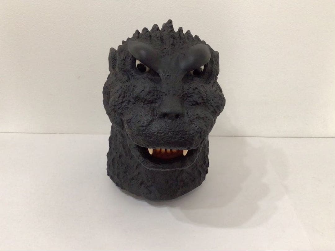 ゴジラヘッドフィギュア 台座付き