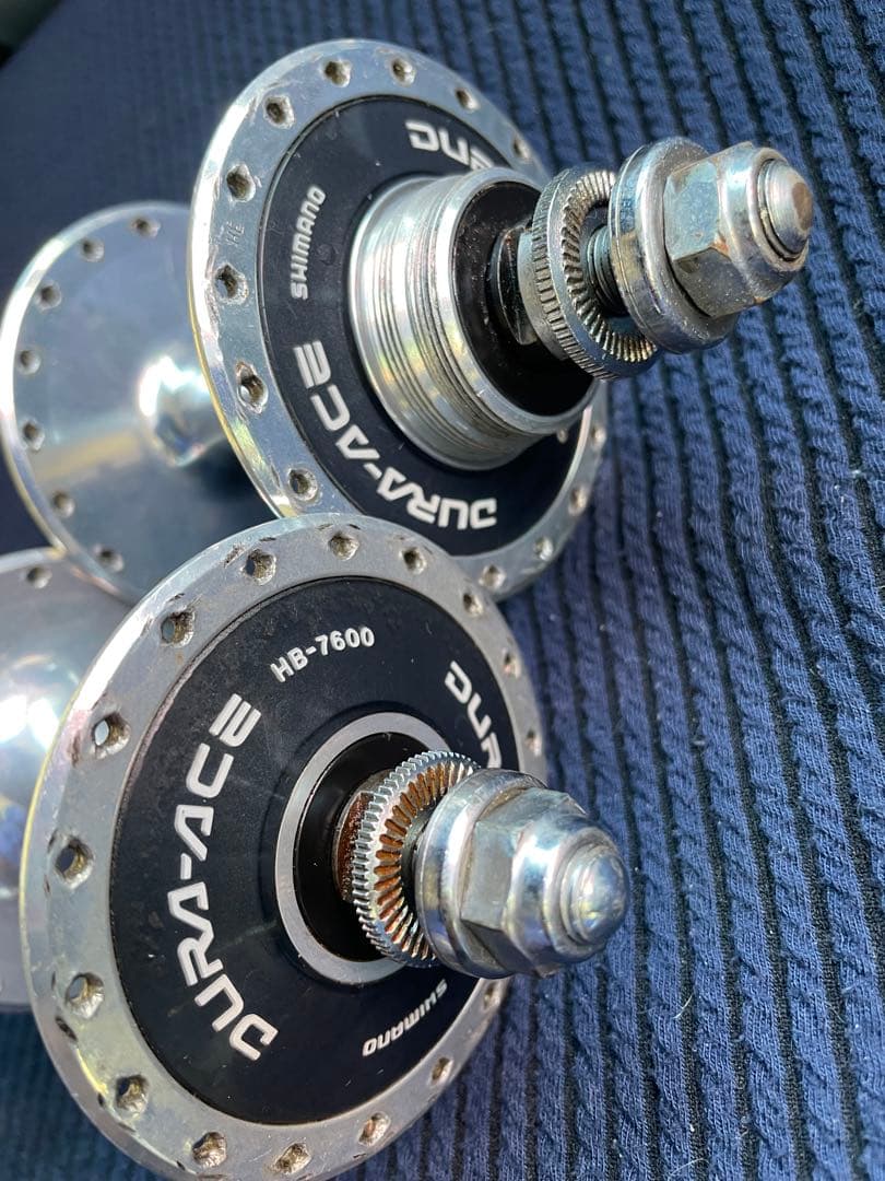 NJS SHIMANO DURAACE ハブ 36H 120mm 競輪　ピスト