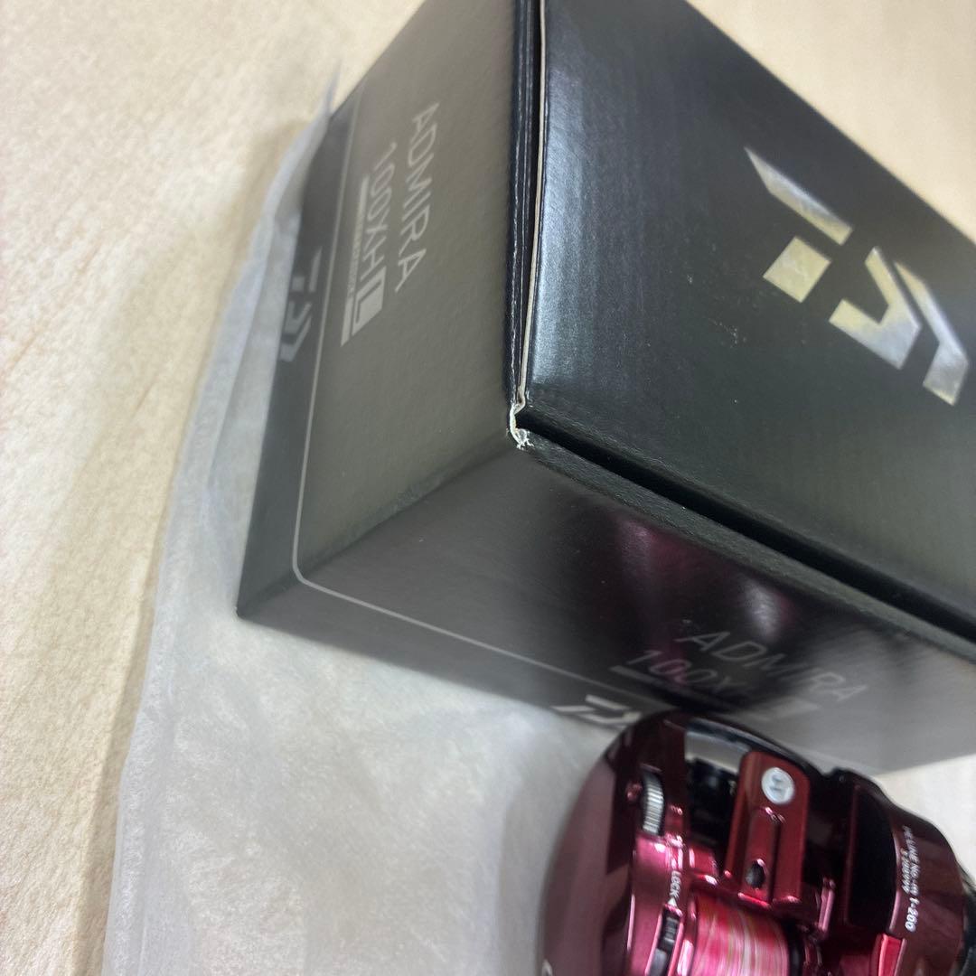 超美品 ダイワ23アドミラ100XH L左ハンドル レフトADMIRA