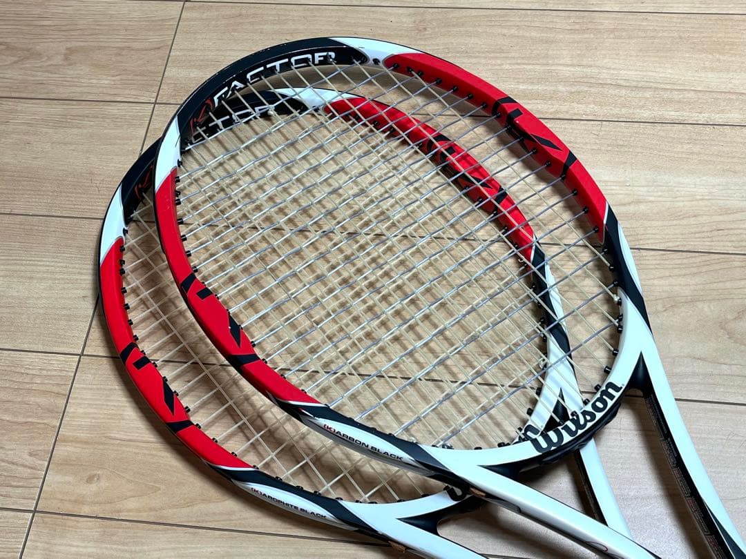 2本セット ウィルソン K SIX.ONE TOUR 90 ロジャー・フェデラー