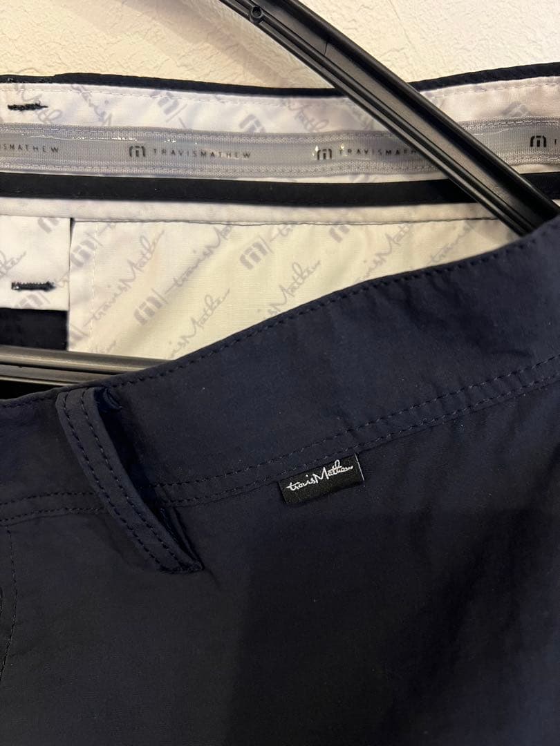 Travis Mathew ブラック XL ストレッチテーパードパンツ