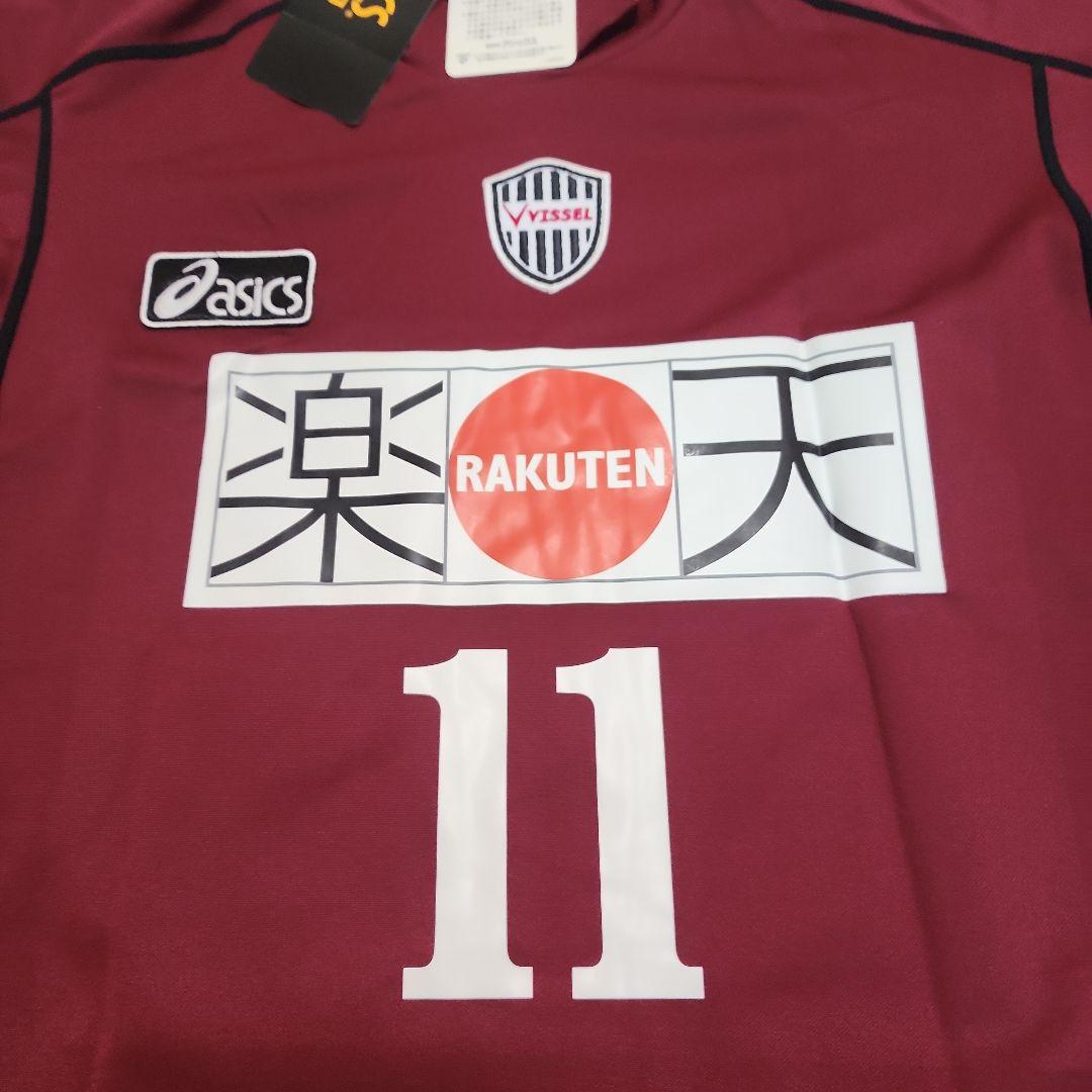 05-06ヴィッセル神戸 ユニフォーム #11 カズ 三浦知良 新品 別注タグ付